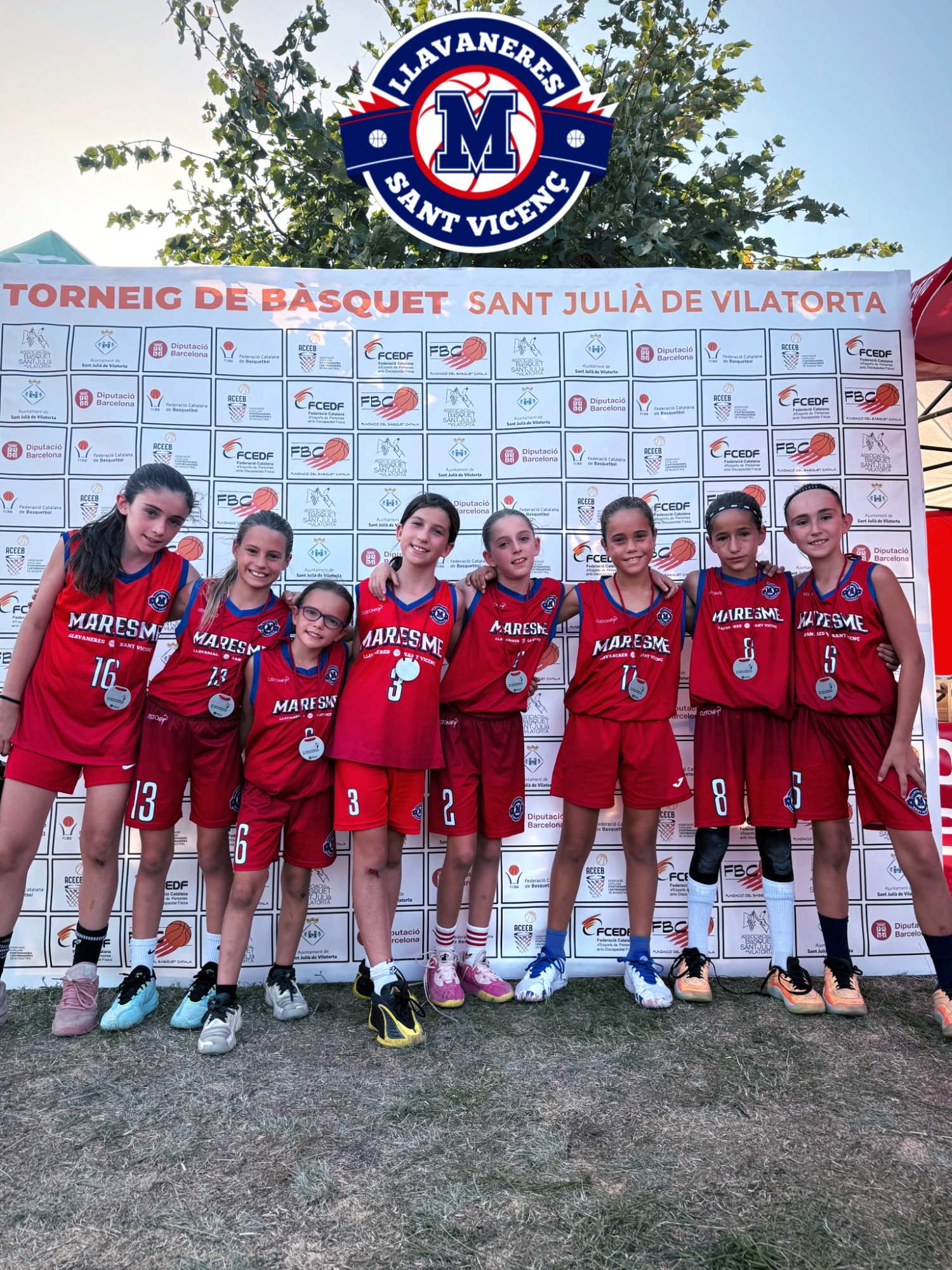 Foto de grup del mini femení